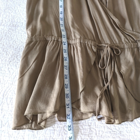 REVOLVE Riller and Fount Khaki Sleeveless Tunic Vest Top with Drawstring M 2 - Picture 9 of 9